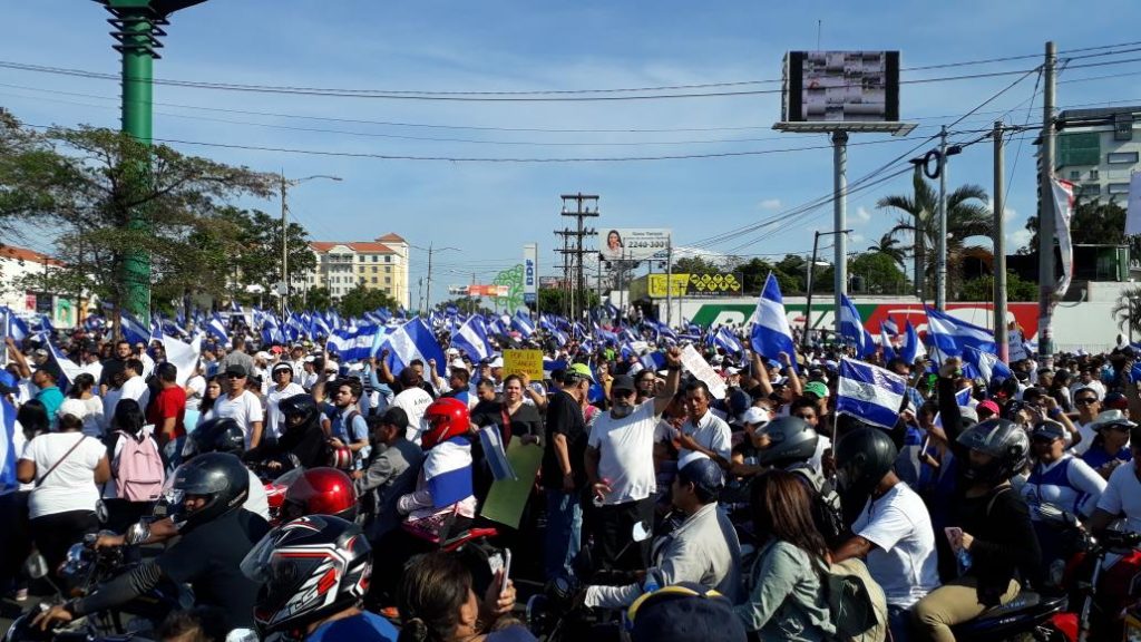 La repressione in Nicaragua